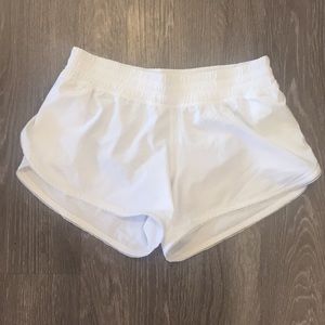 Lululemon size 4 white shorts